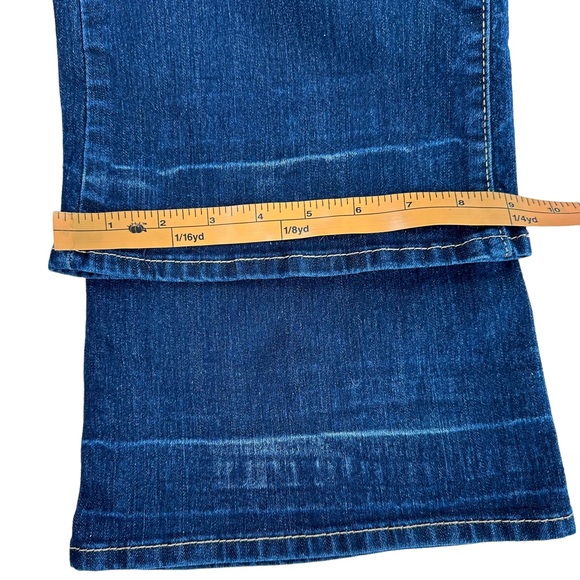 DENIZEN from LEVI’S Curvy Boot Cut Denim Jeans Size 10 - Picture 10 of 14